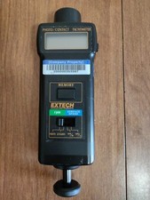 Extech Instruments Photocontact Tachometer Rpm Surface Speed And Memory Black