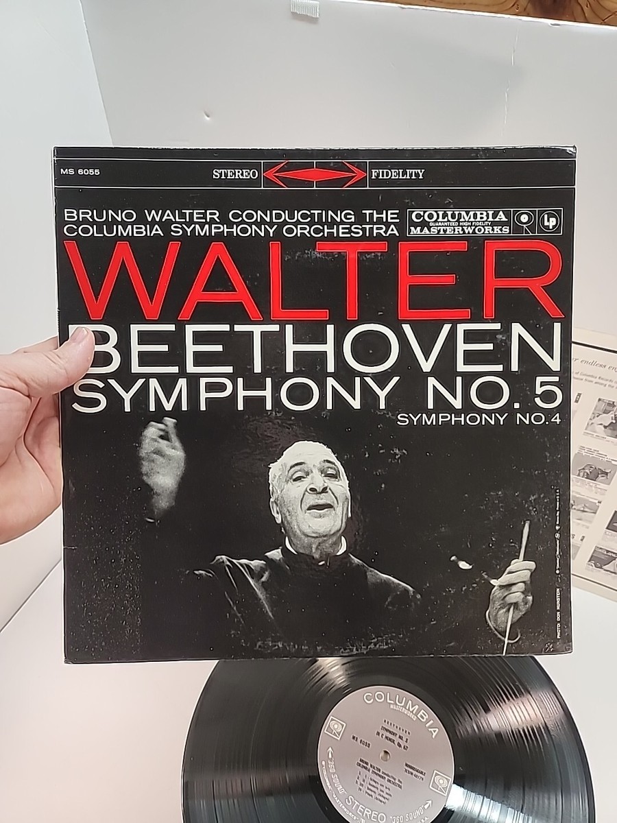 Bruno Walter - Beethoven Symphony 5 & 4 Columbia MS 6055