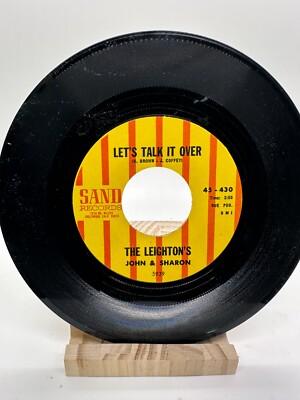 THE LEIGHTON'S Let's Quit Talkin' Back / Let's Talk It Over SAND 430 45 7'' VINYL