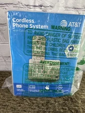 AT&T EL51103 DECT 6.0 Phone, 1 Cordless Handset, Silver- New- Sealed