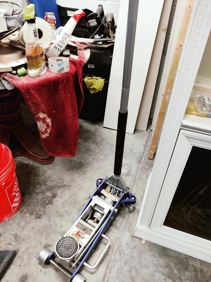 2 ton Low Profile Hydraulic Aluminum Racing Floor Jack with Rapid Pump Garage Foto 2 de 4