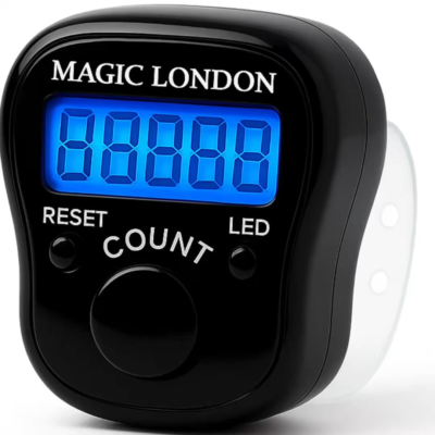 Mechanical Clicker HAND Tally Counter - 4 Digit Manual Clicker For Counting Reps &amp; Events Hand Tally Counter Clicker