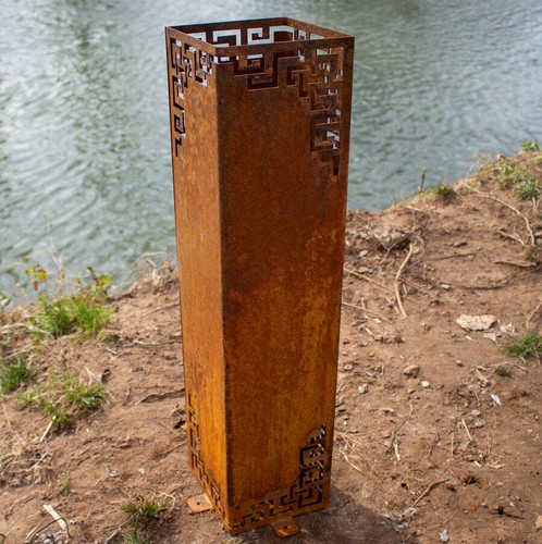 Asian Garden Columns - Zen Garden - Garden Decor - Picture 2 of 5
