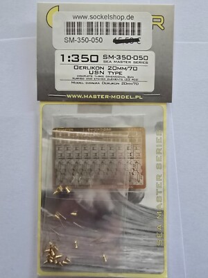 Master Model Flak Oerlikon 20mm US Navy SM 350 050 1:350 Neu