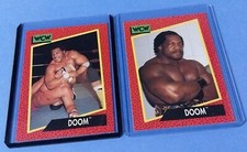 WCW 1991 Impel Wrestling Card Lot of 2 DOOM Ron Simmons Butch Reed #147 #149 WWE