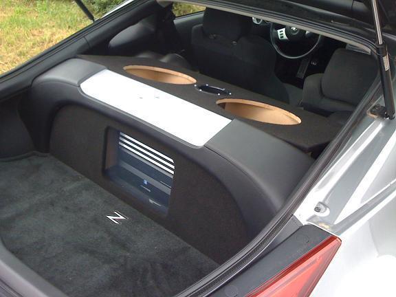 Behind Seat 350z Speaker Box ZEnclosures 1-10