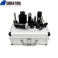 10pcs/Kit Dry Diamond Drilling Core Bits Hole Saw Cut Porcelain Tile Hole Saw