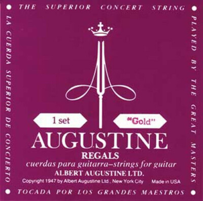 Augustine Regal gold - Saiten für Konzertgitarre, Satz oder Einzelsaiten