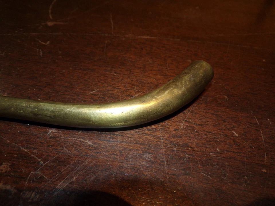 Ustensile pour bec bunsen 36,5 cm de long en laiton - Photo 2/4