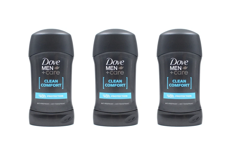 Dove Men +care Antitranspirant Deostick Clean Comfort , 3x50ml EA96081754