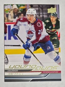 Jere Innala 2024-25 Upper Deck Ext Young Guns UD Exclusives /100 #713 RC Rookie