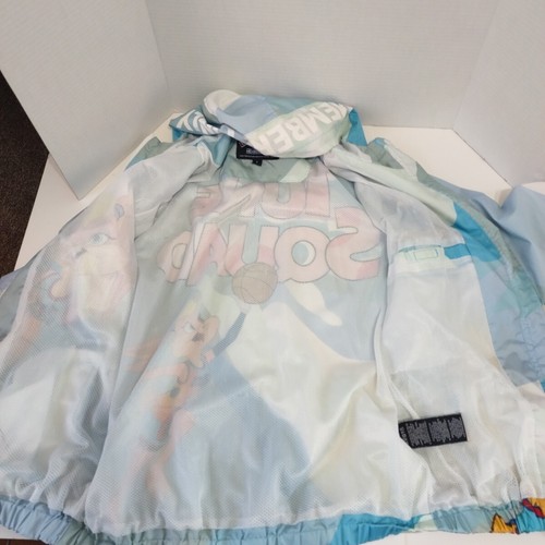 Giacca a vento con cappuccio solo membri Lola Bunny Space Jam Looney Tunes Small - Foto 10 di 20