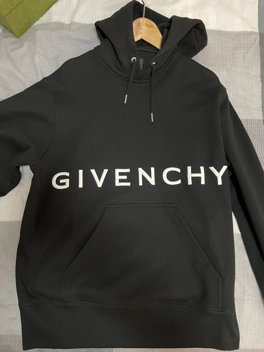 Hoodie in GIVENCHY 4G embroidered felpa