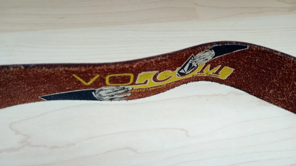 Volcom Stone Herren Guertel Lederguertel small S 30 inches - Bild 2 von 4