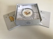 Royal Mint 50 Pence Winnie the Pooh Coloured Silver Proof 2020