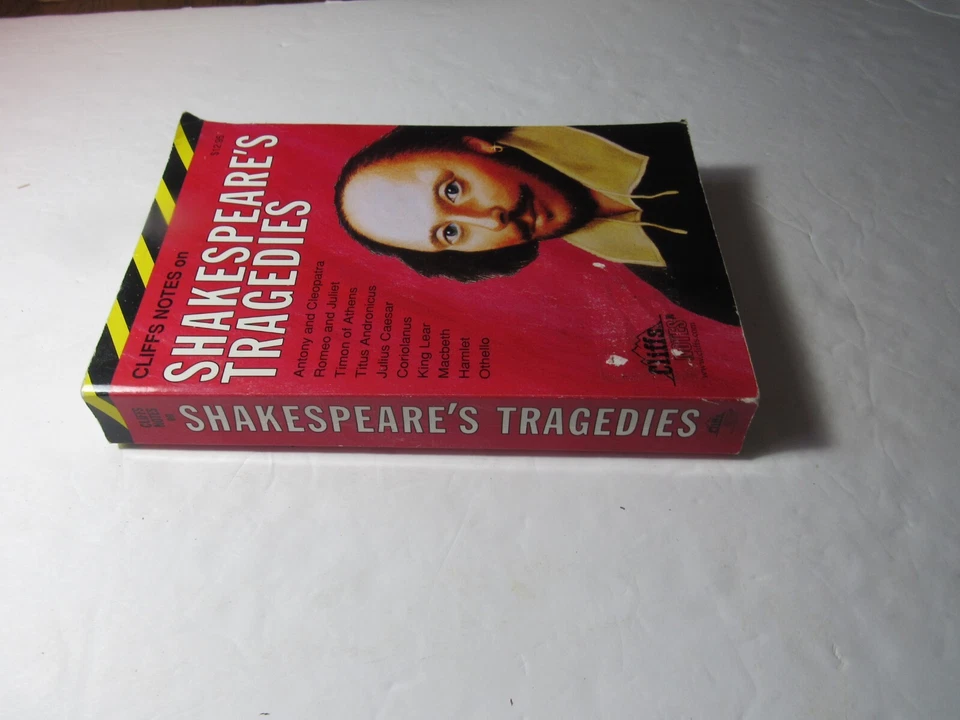 Заметки Клиффа о трагедиях Шекспира, Южная Каролина, печать 1999 года, редактор Гэри Кэри, очень хорошее состояние - Изображение 2 из 4