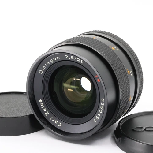 Near Mint Carl Zeiss Distagon 28mm F2.8 AEJ Lens for CONTAX Mount T219