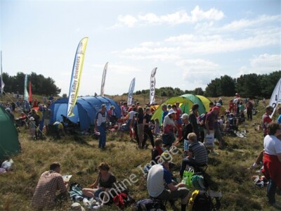 Foto 6x4 Clubzelte, Barry Buddon Tag 5 der Scottish Six Days Oriente um 2009