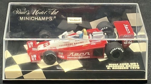 Minichamps 1/43 Wolf Ford WR1 Theodore Racing 1978 K. Rosberg 400780032 - Picture 3 of 4