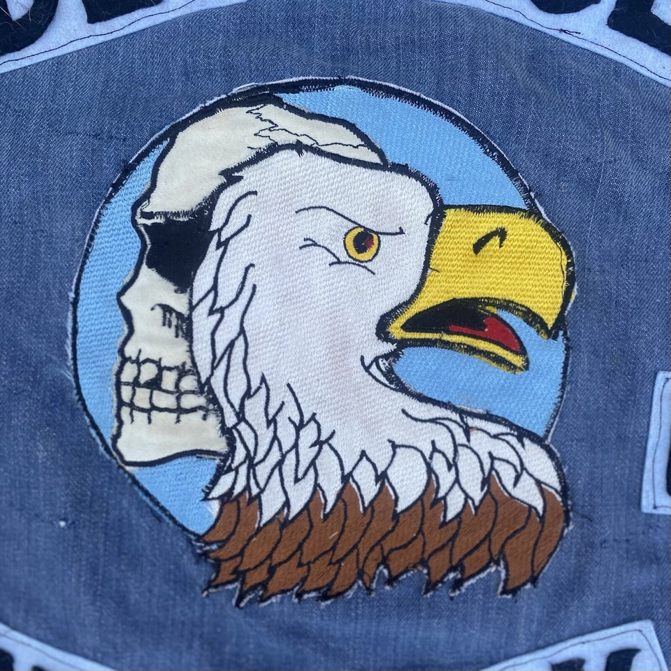 Chaleco Denim Corte Club Motocicleta Defiance Montauk Harley Davidson Talla M Foto 2 de 4