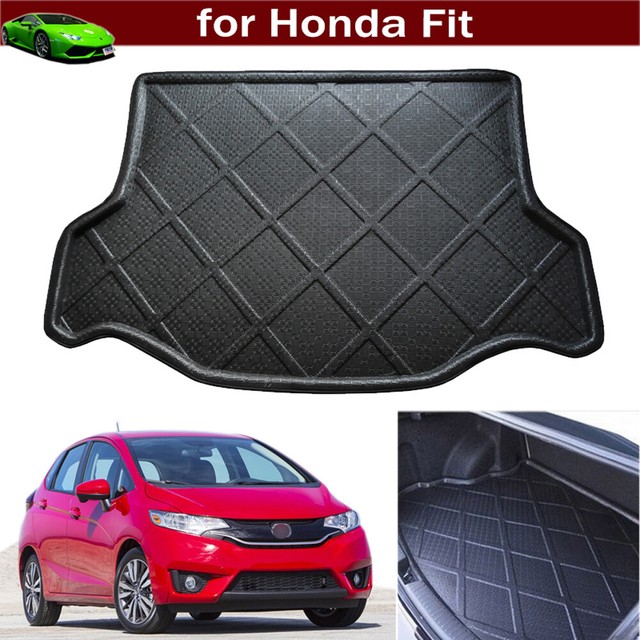 Car Mat Cargo Cover Cargo Liner Trunk Cargo Tray Mat for Honda Fit 2014