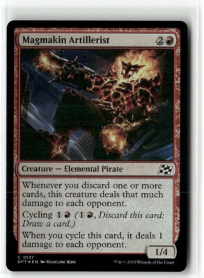Magmakin Artillerist FOIL 0137 Aetherdrift MTG NM | eBay