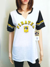     MLB Pittsburgh Pirates '47 Brand Woman's Shirt MSRP 35 Size M, L NWT    