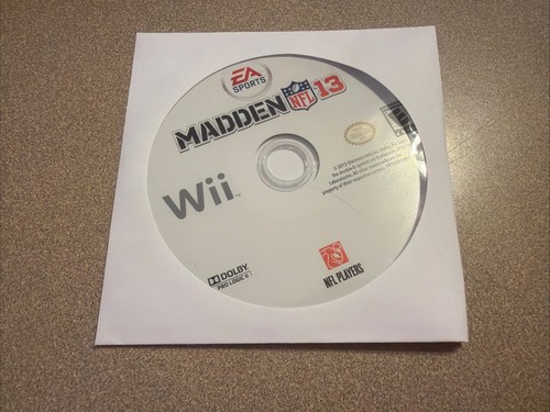 Madden NFL 13 Nintendo Wii Disc Only