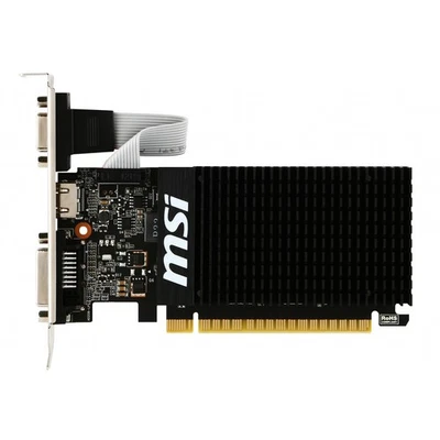 Carte graphique à profil bas geForce GT 710 - 2 Go - Photo 1/3