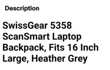 SWISSGEAR Backpack