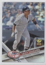 2017 Topps Chrome Refractor Gary Sanchez #122 11ff