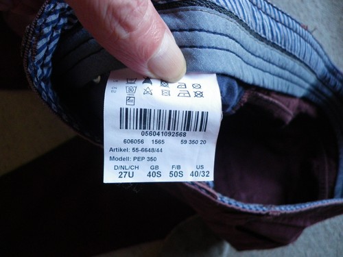 3 Hosen in rot EUREX und 2 Brax 40/32 - Imagen 9 de 13