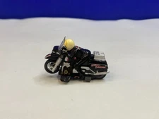TYCO HO SCALE SLOT CAR BLACK HARLEY DAVIDSON BIKE BENCH TESTED
