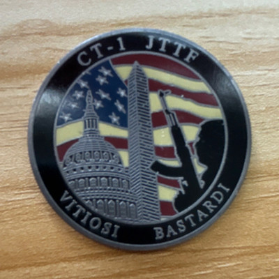 FBI Counterterrorism Joint Task Force Challenge Coin | Wash DC Field Office