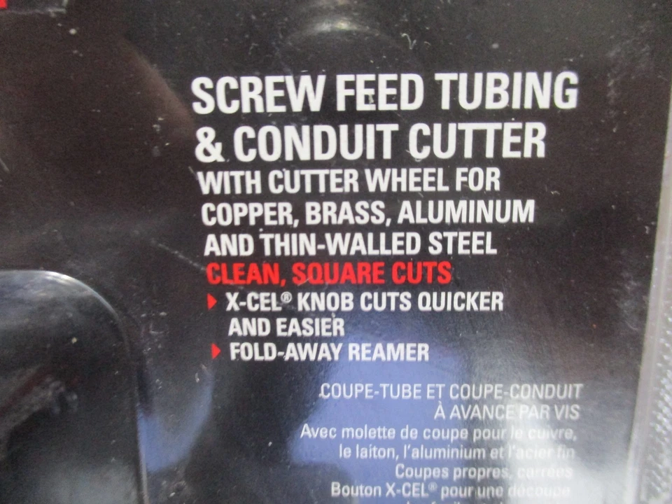 RIDGID Screw Feed Tubing and Conduit Cutter - 32920 Model 15 NEW - Image 4 of 4