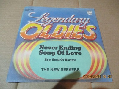(30) 7'' Single Vinyl - New Seekers   Never ending song of love