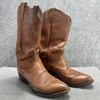 Tony Lama Boots Mens Brown Leather Western Cowboy EE Width  display picture 1