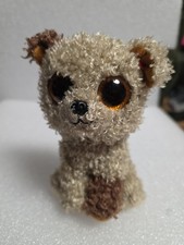 TY BEANIE BOOS ROOTBEER THE DOG 6" PLUSH TOY SOLID EYES 2013 STUFFED ANIMAL PUPP