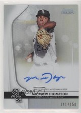 2020 Bowman Sterling Prospect Refractor 141/150 Matt Thompson Matthew Auto 0m8