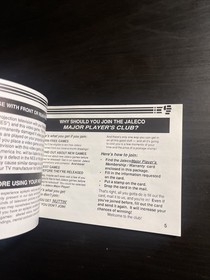 Shatterhand (Nintendo, 1991) NES MANUAL ONLY