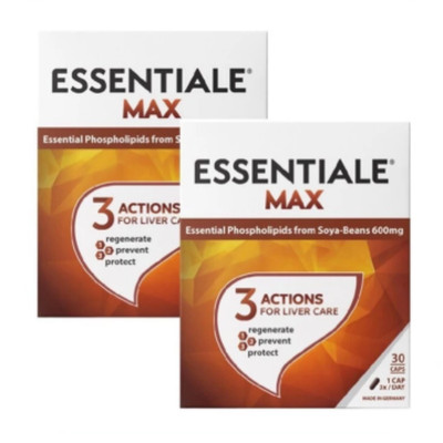 2box Essentiale Max Liver Detox & Phospholipid Support-(600mg x30 Capsule)