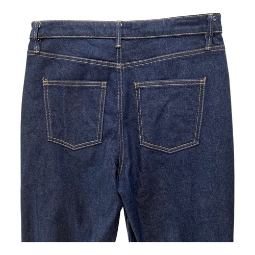 Country Road Wmn Sz 12 W31 L27 Jeans Stretch Denim High Rise Straight Leg Blue - Picture 6 of 13