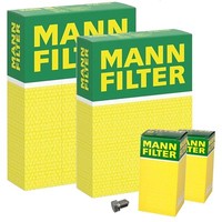 Mann-Filter Inspektionspaket Filtersatz Aktivkohlefilter FüR 1.9 TDI ÖLablass VW