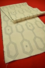 Vintage Japanese Silk Kimono Fabric Textile Remnant Craft Material 51.2"/CD93/55