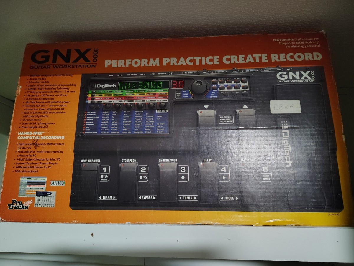 DigiTech GNX2 ギターエフェクター DigiTech GNX2 Multi Guitar Effects Pedal for sale online | eBay