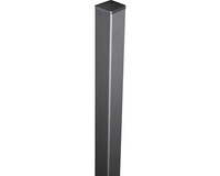 Alupfosten Groja Inkl. Kappe Novara EV1 Zum Aufschrauben 6 X 6 X 100 Cm Alueloxi