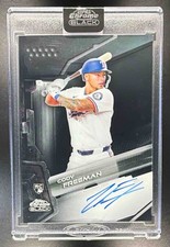 Cody Freeman 2026 Topps Chrome Black #CBA-CF Auto Rookie Rangers KG