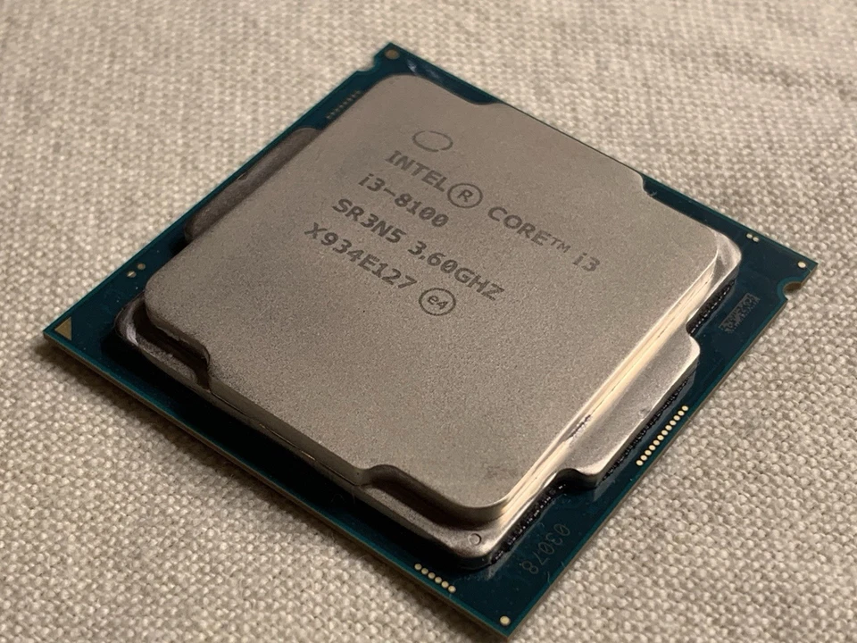 Prozessor Intel Core i3 -8100 SR 3N5 3.60GZ CPU Quadcore Inkl Lüfter Kühler - Bild 4 von 4