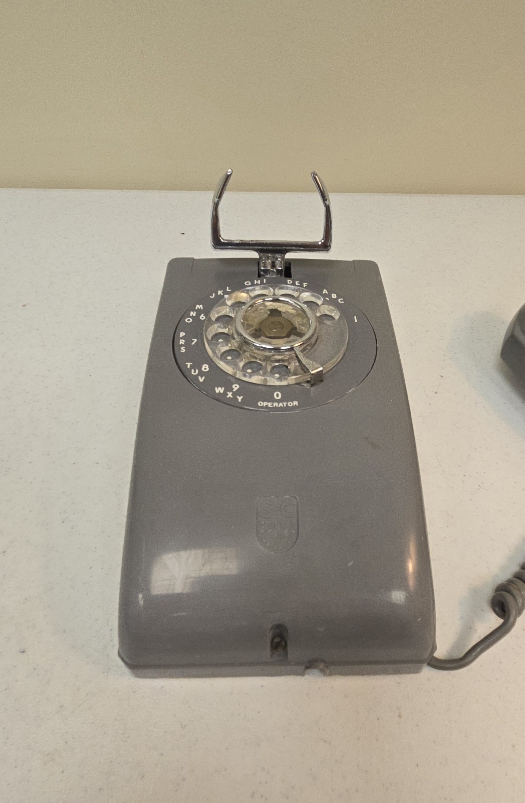 Rare 1961 Dark Gray Stromberg Carlson Wall Phone -Special 1553-WI  20 Telephone
