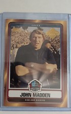 2006 Topps - Hall of Fame Class of 2006 John Madden #HOFT-JM